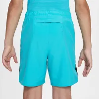 Nike Dri-FIT Challenger Big детские (для мальчиков) тренировочные шорты цвет зеленый