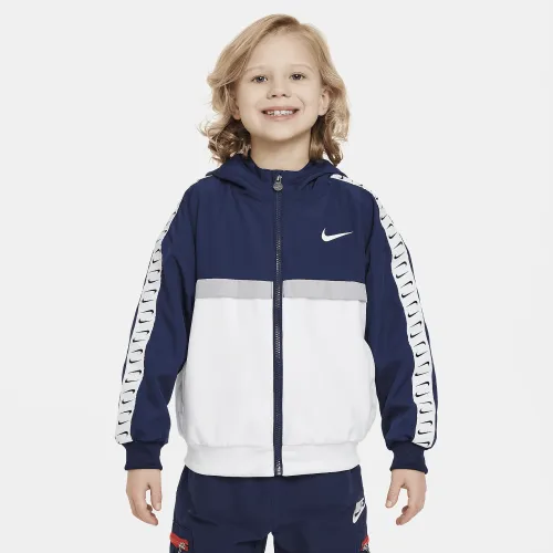 Nike Little дитячі Dobby Windbreaker блакитний