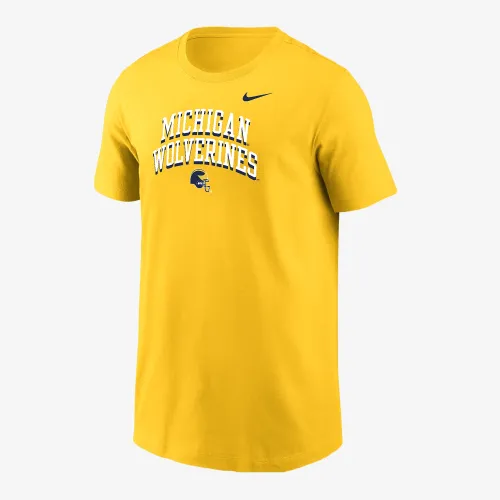 Michigan Big детские (для мальчиков) Nike College футболка Yellow