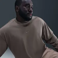 Nike Sportswear Premium Essentials чоловічі Long-Sleeve футболка колір сірий
