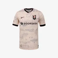 Angel City FC 2025 Stadium Away мужские Nike Dri-FIT NWSL Replica Jersey Pink