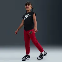 Nike Club Little дитячі Chenille Joggers колір червоний