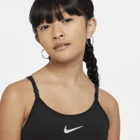 Nike Dri-FIT One Big дитячі (Girls') Unitard колір чорний