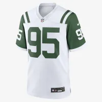 Quinnen Williams New York Jets чоловічі Nike NFL Game Football Jersey колір білий