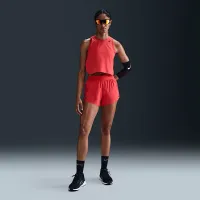 Nike AeroSwift женская Dri-FIT ADV Cropped Running Tank Top цвет красный