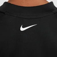 Nike Swim Hydroguard Little дитячі Long-Sleeve Top колір чорний