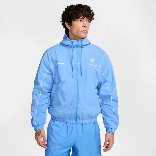 Nike Club чоловічі Hooded Куртка блакитний