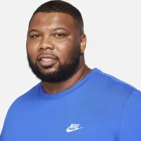 Nike Sportswear Club мужские футболка синий
