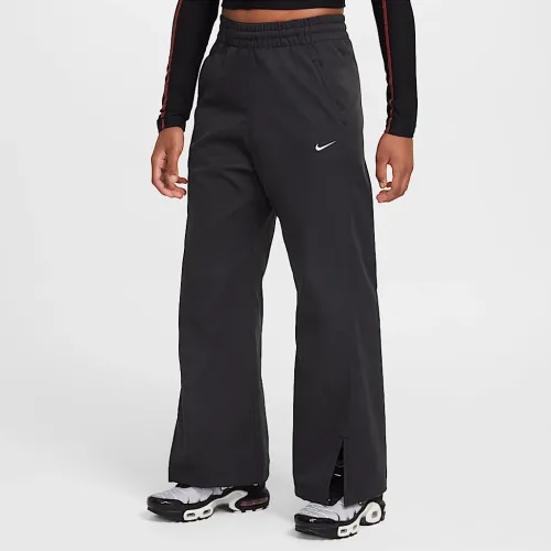 Nike Sportswear Big дитячі (Girls') Woven Wide-Leg Pants колір чорний