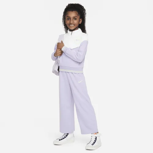 Nike Prep in Your Step Little дитячі Half-Zip комплект колір фіолетовий