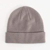 Шапка Champion Script Logo Beanie 806064-ES072 - Серая