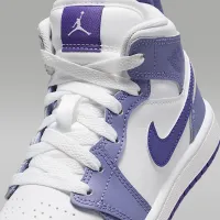 Nike Jordan 1 Mid Little дитячі Кросівки колір фіолетовий