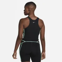 Nike Pro Dri-FIT жіноча Cropped тренувальні Tank колір чорний