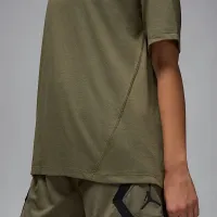 Nike Jordan Sport женская Diamond Short-Sleeve Top цвет зеленый
