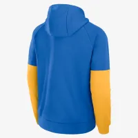Nike UCLA Bruins Fitness Men’s Jordan Brand Therma College Pullover Толстовка з капюшоном блакитний