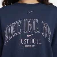 Nike Sportswear Phoenix Fleece жіноча Over-оверсайз Crew-Neck Graphic світшот блакитний