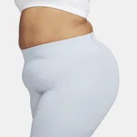 Nike Zenvy женская Gentle-Support С высокой Талией 7/8 Leggings (Plus Size) синий