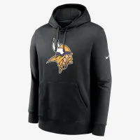 Minnesota Vikings Club Logo чоловічі Nike NFL Pullover Толстовка з капюшоном колір чорний