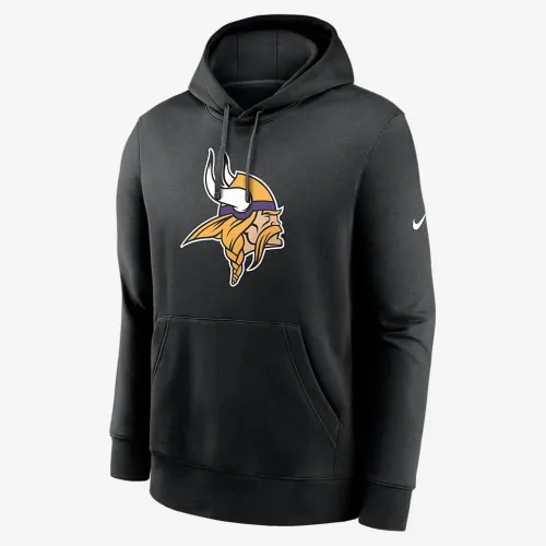 Minnesota Vikings Club Logo чоловічі Nike NFL Pullover Толстовка з капюшоном колір чорний