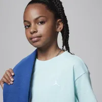 Nike Jordan MJ Brooklyn Essentials Big детские футболка цвет зеленый