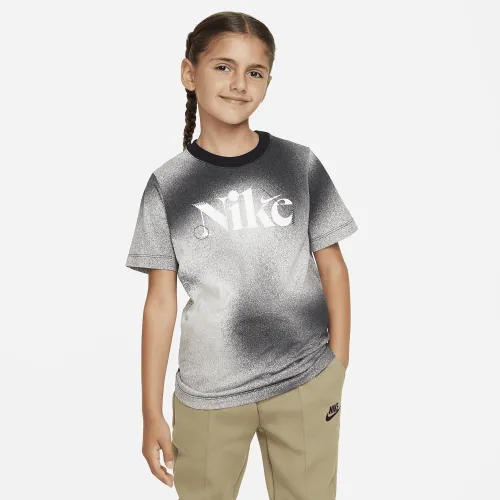Nike Sportswear Culture of баскетбольні Big дитячі футболка колір сірий