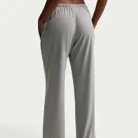 Nike Sportswear Chill Knit женская Mid-Rise Lightweight Open-Hem Pants цвет серый