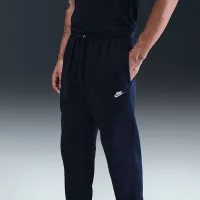Nike Club мужские Cuffed Brushed Fleece Pants синий