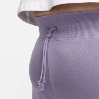 Nike Sportswear Phoenix Fleece женская С высокой Талией оверсайз Sweatpants (большие размеры) цвет фиолетовый