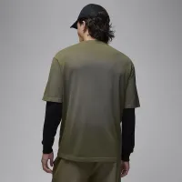 Nike Jordan Flight Essentials 85 мужские Washed футболка цвет зеленый