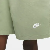 Nike Club мужские Woven Washed Flow шорты цвет зеленый