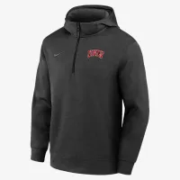 Unlv Rebels Nike NCAA мужские баскетбольные Coaches' Pullover Толстовка с капюшоном цвет черный