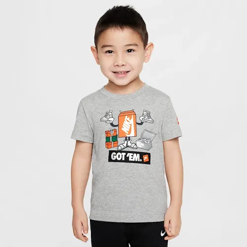 Nike Toddler Boxy Got 'Em футболка колір сірий