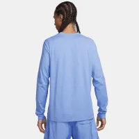 Nike Sportswear Club Men's Long-Sleeve T-Shirt Blue