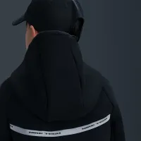 Nike Sportswear Tech Fleece Big детские (для мальчиков) Full-Zip Толстовка с капюшоном with Reflective Accents цвет черный