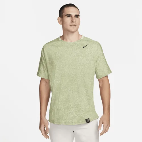 Nike для гольфу Club чоловічі для гольфу Short-Sleeve Top колір зелений