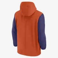 Clemson Tigers Sideline Pre-Game Player чоловічі Nike College 1/2-Zip Hooded Куртка Orange