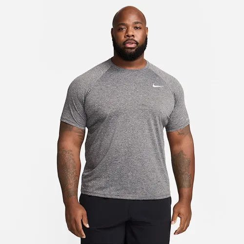 Nike Swim мужские Short-Sleeve Hydroguard (Extended Size) цвет черный