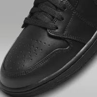 Nike Air Jordan 1 Mid Кроссовки цвет черный