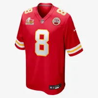 DeAndre Hopkins Kansas City Chiefs Super Bowl LIX мужские Nike NFL Game Jersey цвет красный