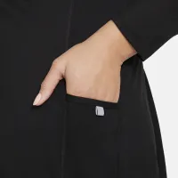 Nike Element жіноча 1/2-Zip Running Top (великі розміри) колір чорний