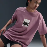 Nike Sportswear женская Crew-Neck футболка цвет фиолетовый