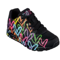 Кросівки Жіночі Skechers UNO HIGHLIGHT LOVE (177981-BKMT)