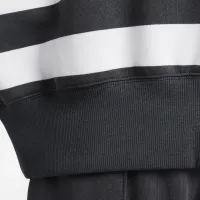 Nike Sportswear Phoenix Fleece женская Over-оверсайз Striped Crew-Neck свитшот цвет черный