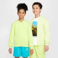 Nike Sportswear Club Fleece Big дитячі Full-Zip Толстовка з капюшоном Yellow