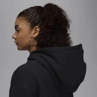 Nike Jordan x Howard University жіноча Satin-Lined Pullover Толстовка з капюшоном колір чорний