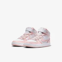 Nike Court Borough Mid 2 Little детские Кроссовки цвет белый