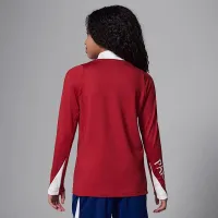 Nike Paris Saint-Germain Strike Fourth Big дитячі Jordan Soccer Knit Drill Top колір червоний