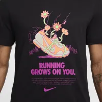 Nike мужские Dri-FIT Running футболка цвет черный