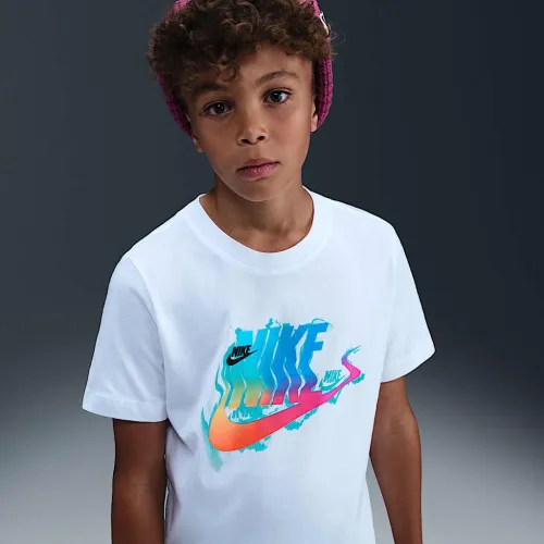 Nike Sportswear Big детские футболка цвет белый