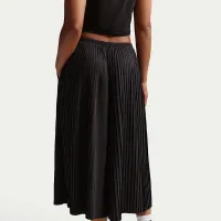 Nike Sportswear женская оверсайз Mid-Rise Culotte Pants цвет черный